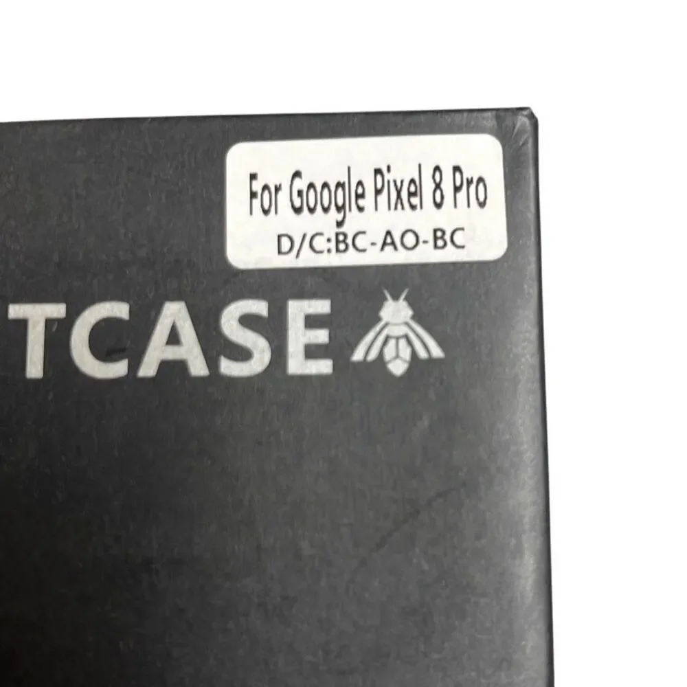 FNTCASE Google Pixel 8-Pro Purple Black Case Military Grade Drop Proof Kickstand